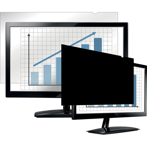 Fellowes FEL4815001 Privascreen Blackout Privacy Filter - 27.0" Wide Black - For 27"Monitor - Taa Compliant