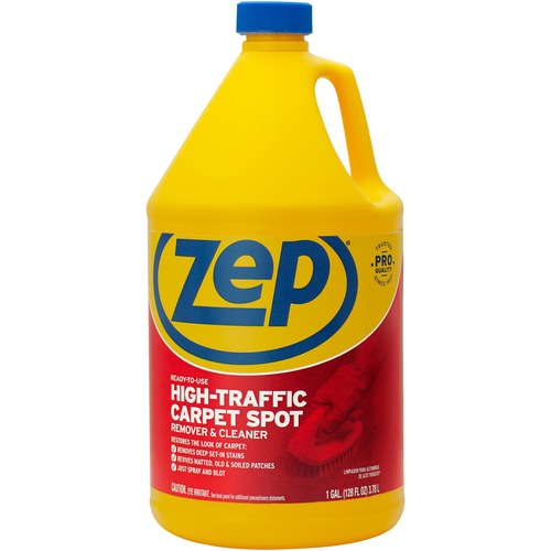 Zep ZPEZUHTC128 High-Traffic Carpet Spot Remover & Cleaner