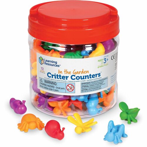 Learning Resources LRNLER3381 In The Garden Critter Counters