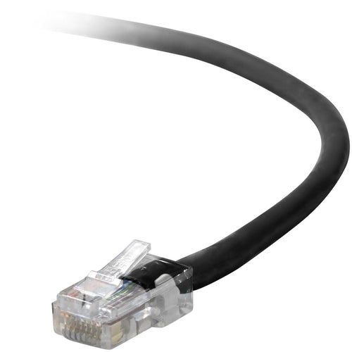 Belkin BLKA3L79101BLKS RJ45 CAT-5e Patch Cable, Snagless Molded Black 01