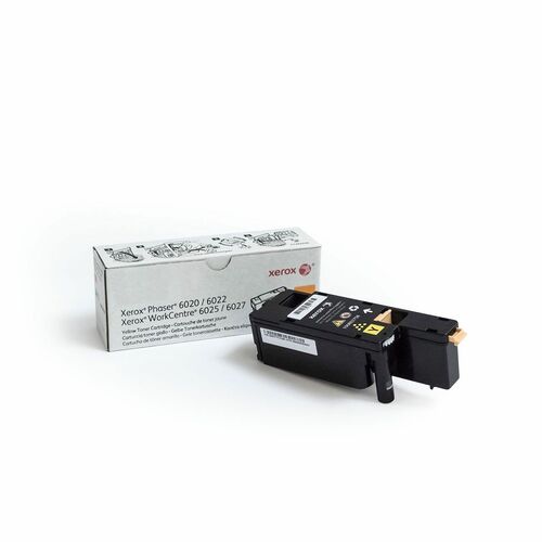 Xerox XER106R02758 Original Toner Cartridge - Yellow - Laser - Standard Yield - 1000 Page - 1 Each