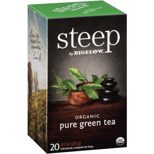 Steep by Bigelow® BTC17703 Organic Pure Green Tea Bag