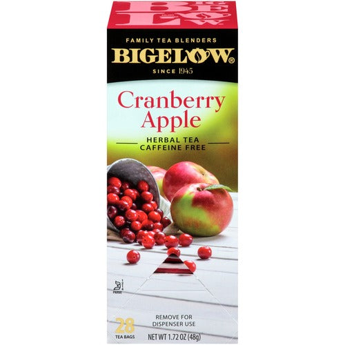 Bigelow BTC10400 Cranberry Apple Herbal Tea Bag