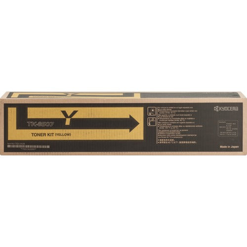 Kyocera KYOTK8507Y TK-8507Y Original Laser Toner Cartridge - Yellow - 1 Each