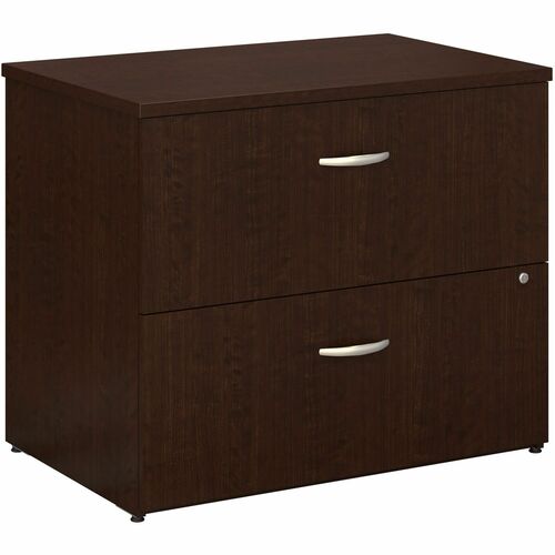 Bush Business Furniture BSHWC12954CSU Series C 36W 2 Drawer Lateral File in Mocha Cherry