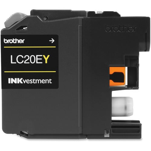 Brother BRTLC20EY LC-20EY Inkjet Ink Cartridge - Yellow - 1 Each