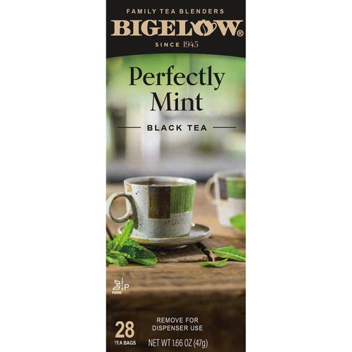 Bigelow BTC10344 Perfectly Mint Herbal Tea Bag