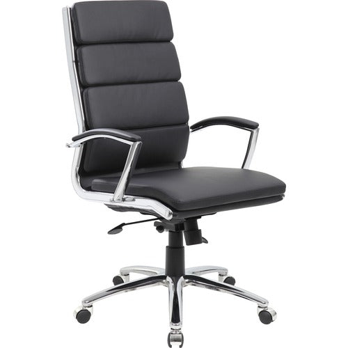 Boss BOPB9471BK Contemporary Executive Highback In Caressoft Plus