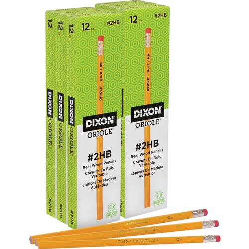 Dixon Industrial DIX12872PK Wood-Cased Pencils
