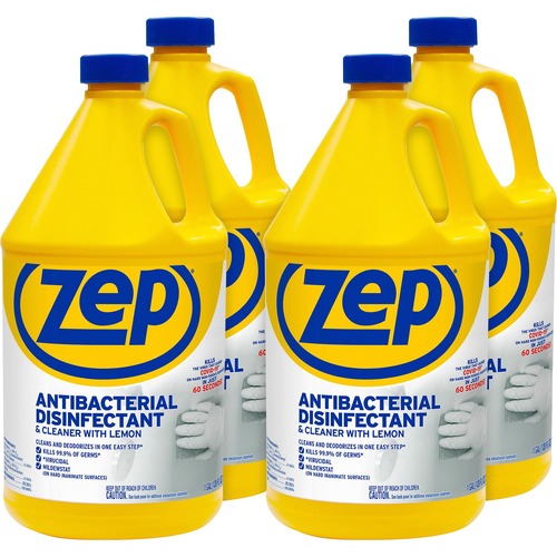 Zep ZPEZUBAC128CT Antibacterial Disinfectant and Cleaner
