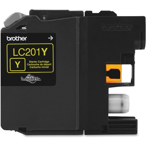 Brother BRTLC201Y Innobella LC201Y Original Standard Yield Inkjet Ink Cartridge - Yellow - 1 Each