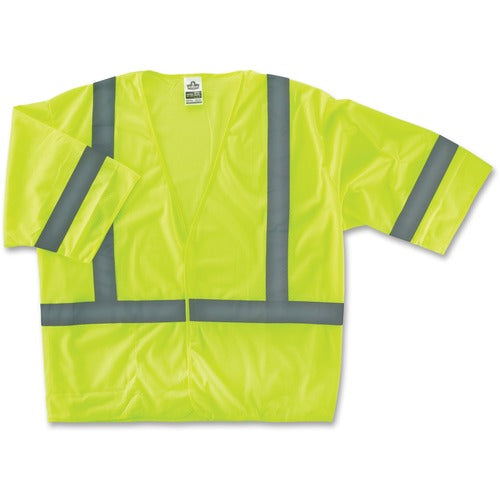 Ergodyne EGO22027 Class 3 Lime Economy Vest