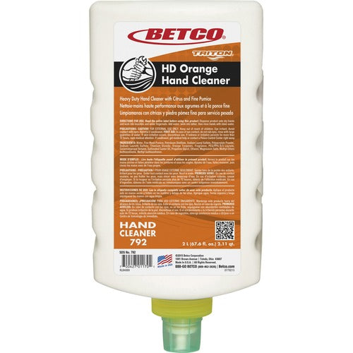 Betco BET7926200 Triton HD Orange Hand Cleaner Refill