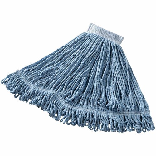 Rubbermaid Commercial RCPD253BLU Super Stitch 24 oz Blend Wet Mop Head