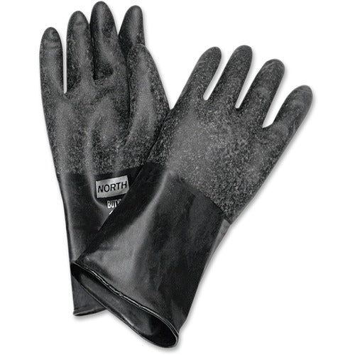NORTH NSPB174R9 14" Unsupported Butyl Gloves