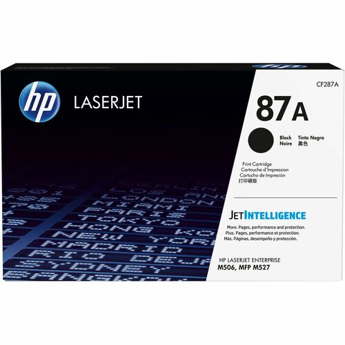 HP HEWCF287A 87A Original Laser Toner Cartridge - Black - 1 Each