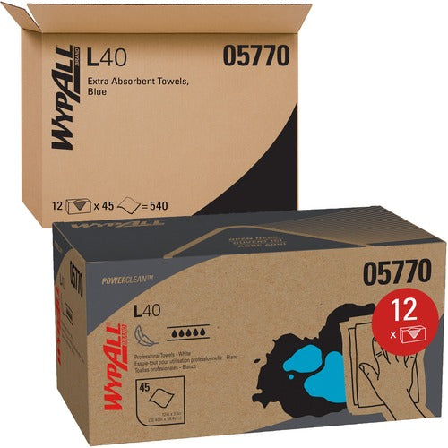 Wypall KCC05770 Power Clean L40 Extra Absorbent Towels