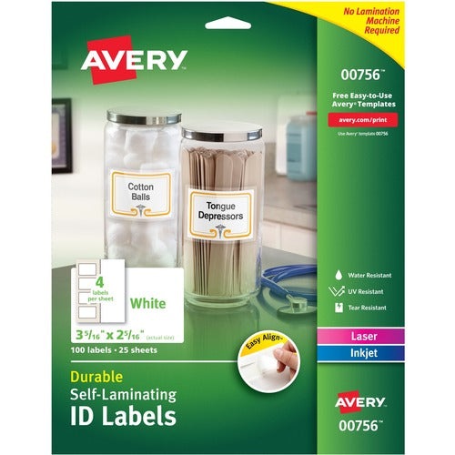 Avery® AVE00756 Avery® Easy Align ID Label
