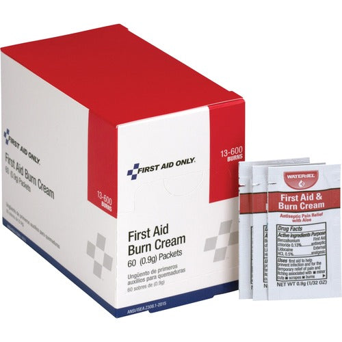First Aid Only FAO13600 Burn Cream Packets