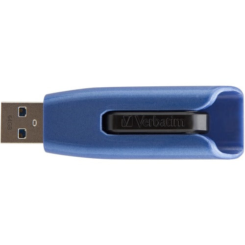 Verbatim VER49809 256Gb Store 'N' Go V3 Max Usb 3.0 Flash Drive - 256 Gbusb 3.0 - Blue, Black