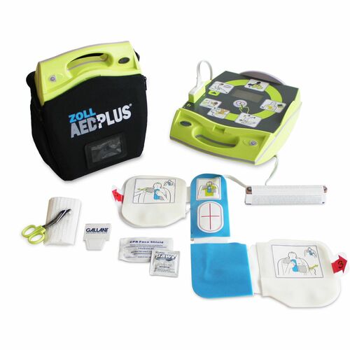 ZOLL ZOL800000400001 AED Plus Defibrillator - Automatic - Lime