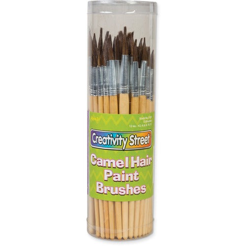 Creativity Street PAC5159 Camel Hair Paint Brushes