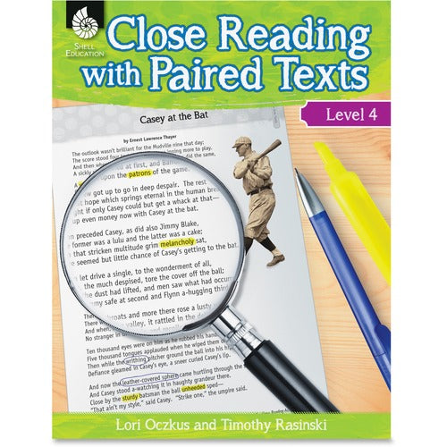 Shell Education SHL51360 Education Close Reading Level 4 Guide Printed Book by Lori Oczkus, M.A, Timothy Rasinski, Ph.D.