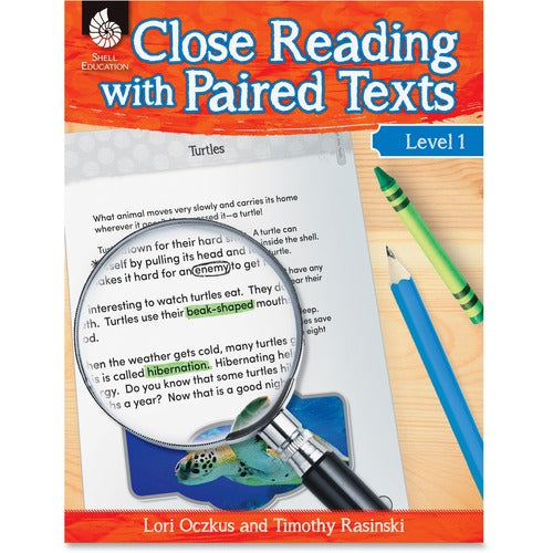 Shell Education SHL51357 Education Close Reading Level 1 Guide Printed Book by Lori Oczkus, M.A, Timothy Rasinski, Ph.D.