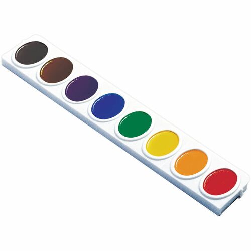 Prang DIX08200 Oval Pan Watercolors Set Refill Tray