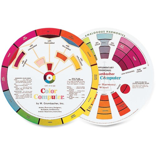 Grumbacher GRUB420 Dual-sided Color wheel