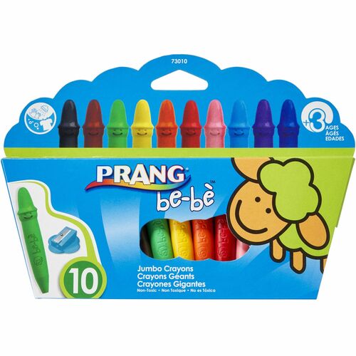 Prang DIX73010 be-be Jumbo Crayons