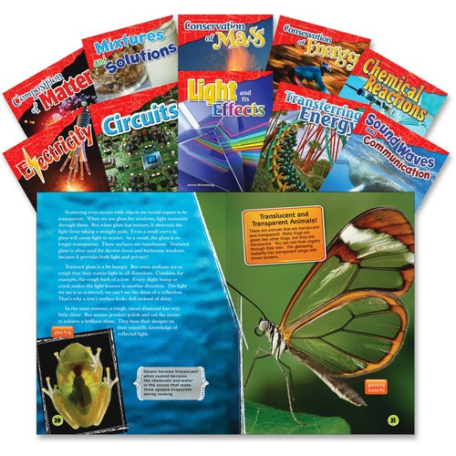 Shell Education SHL23429 Let's Explore Physical Science Grades 4-5 Book Set Printed Book
