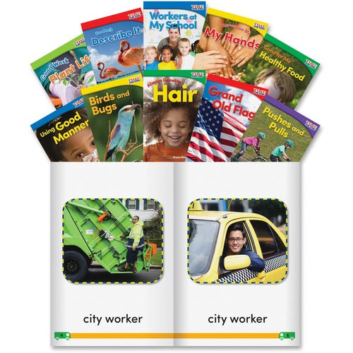 Shell Education SHL24706 Grade K Time for Kids Book Set 1 Printed Book