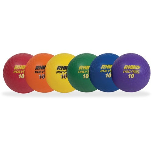 Champion Sports CSIPX10SET Poly Playground Ball Set