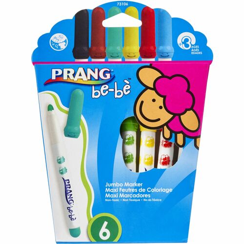 Prang DIX73106 be-be Jumbo Markers