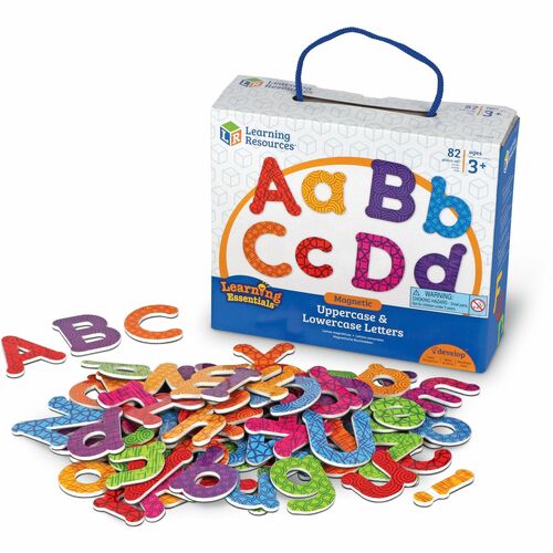 Learning Resources LRN7725 Upper/Lower Case Magnetic Letters