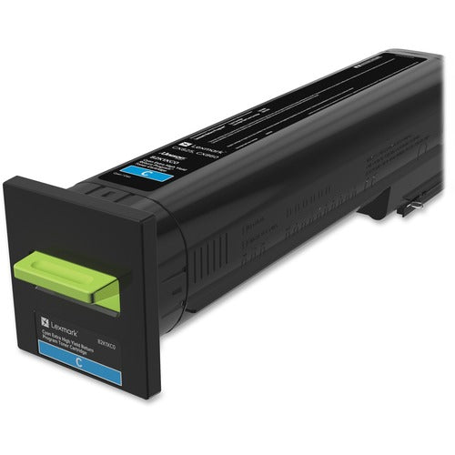 Lexmark LEX82K1XC0 Original Toner Cartridge - Cyan - Laser - Extra High Yield