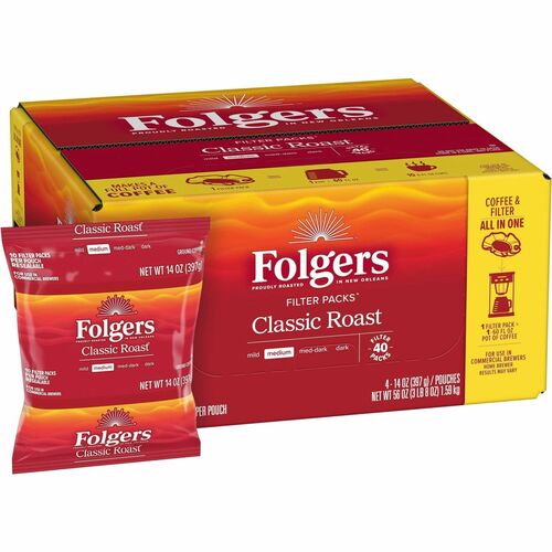 Folgers® FOL10117 Filter Pack Classic Roast Coffee