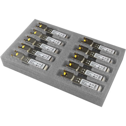 StarTech.com STCGLCT10PKST Cisco GLC-T Compatible SFP Transceiver Module - 1000BASE-T - 10 Pack
