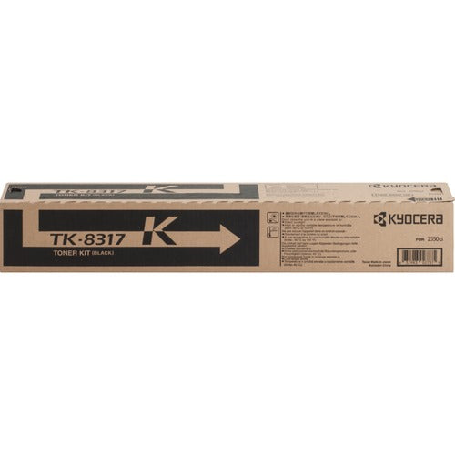 Kyocera KYOTK8317K TK-8317K Original Laser Toner Cartridge - Black - 1 Each
