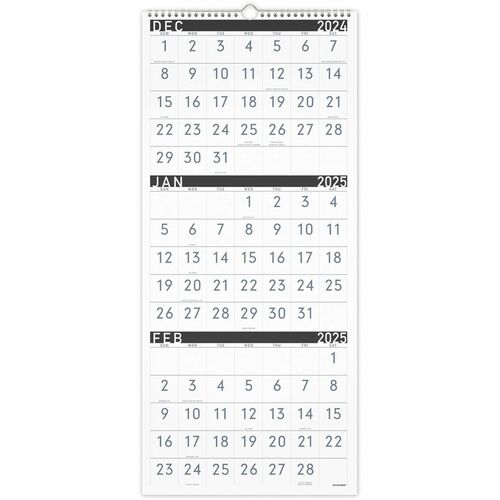 At-A-Glance AAGPM11X28 Contemporary 3-Month Reference Wall Calendar