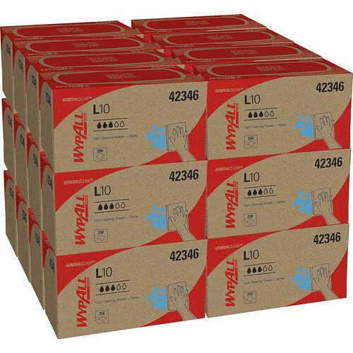 Wypall KCC42346 GeneralClean L10 Light Cleaning Towels
