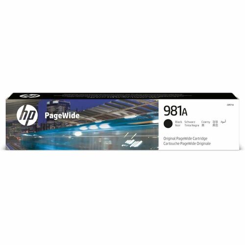 HP HEWJ3M71A 981A (J3M71A) Original Page Wide Ink Cartridge - Single Pack - Black - 1 Each