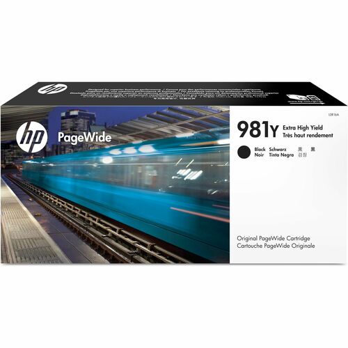HP HEWL0R16A 981Y (L0R16A) Original Extra High Yield Page Wide Ink Cartridge - Black - 1 Each