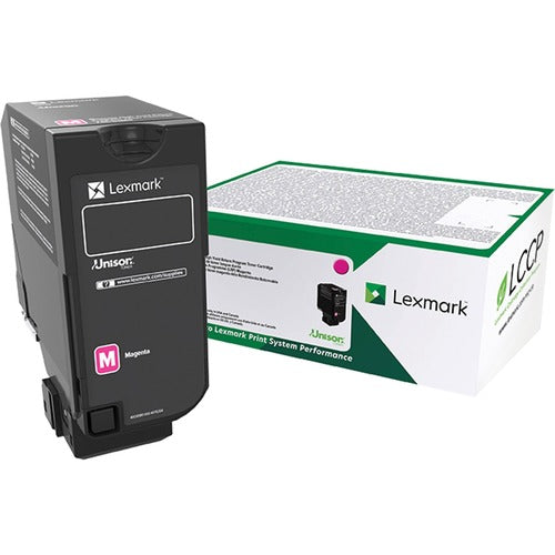 Lexmark LEX74C0SMG Unison Original Standard Yield Laser Toner Cartridge - Magenta - 1 Each