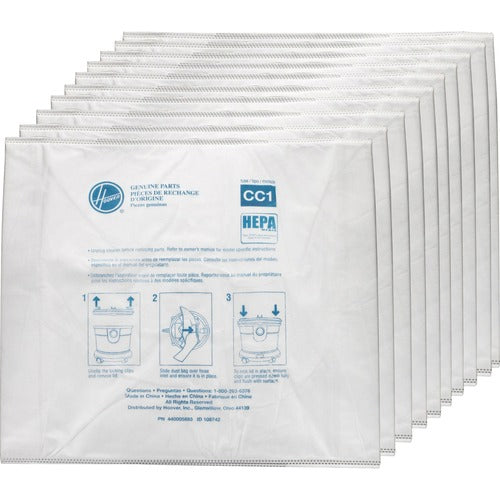 Hoover HVRAH10363 HushTone HEPA Vacuum Bags
