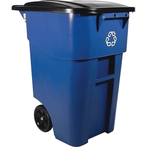 Rubbermaid Commercial RCP9W2773BE Brute Recycling Rollout Container