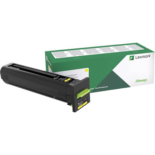 Lexmark LEX72K00YG Unison Original Laser Toner Cartridge - Yellow - 1 Each