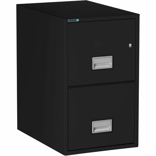 Phoenix PXSLTR2W25B World Class Vertical File - 2-Drawer