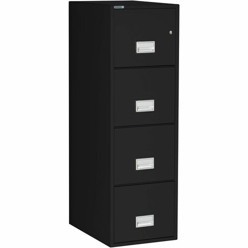 Phoenix PXSLTR4W25B World Class Vertical File - 4-Drawer